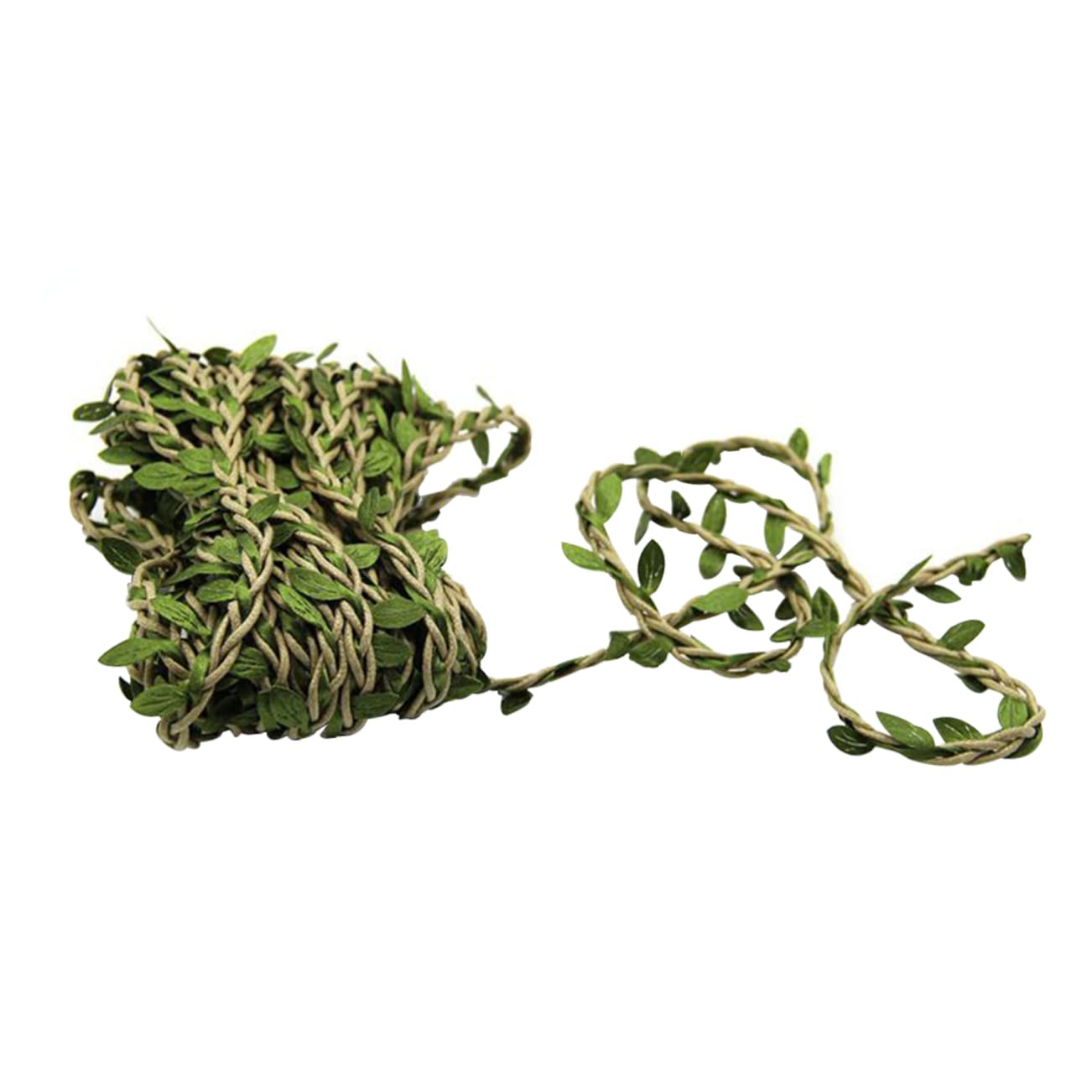 Veemoon Vine Decor Embellishments for Crafting Christmas Decor Leaf Vines Decor Rattan Decor Leave Vines Decorate to Weave Green Leaves Green Leaf Decor Vines Decor Chrismas Decor