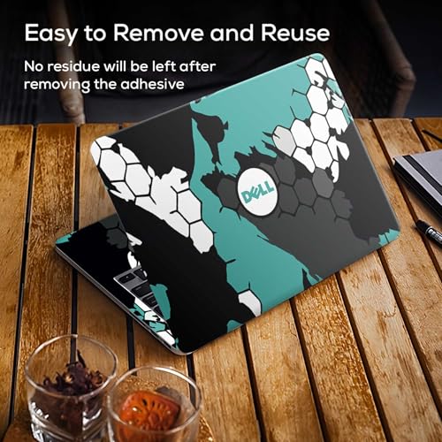 Image of Galaxsia DL-765 Full Body Vinyl Laptop Skin /Sticker /Cover Upto 15.6 Inches Laptops Laminated-Removable-HD Quality Compatible for Hp-Dell-Sony-Lenovo-Asus etc.(15x10 Inches)