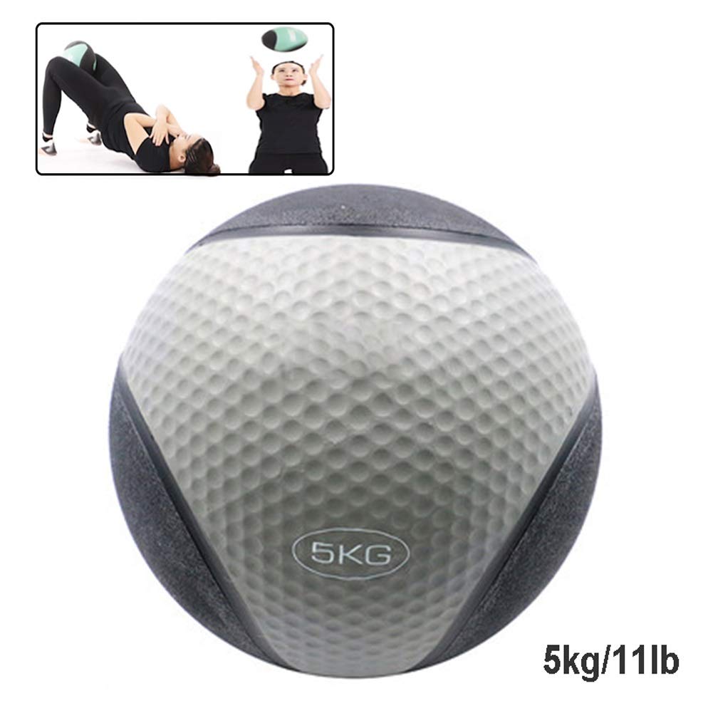 Medizinbälle Medizinball, Gummiball, Gravity Ball, Fitnesstraining Gleichgewichtstraining Farbe Biorhythm, 10 Arten Von Gewichten Sind Optional (Size : 5kg/11lb)