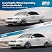 BFO Coilovers for Toyota Corolla 1987-1999 E90 E100 E110 AE92 AE101 AE111, Ride Height Adjustable Coilovers Suspension kit, Preset Damping Shock Absorber Struts, Lowering Kit Black
