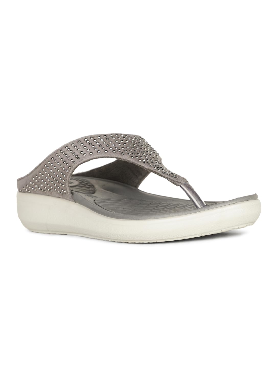 Bata Womens Blossom Thong Grey Slipper-3 Kids UK (5712488) (B0BFF28F9G) Amazon Price History, Amazon Price Tracker