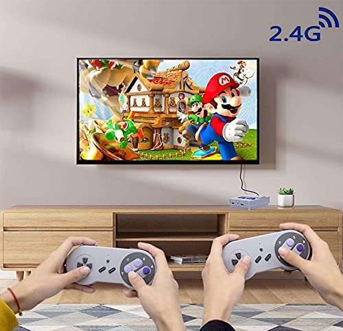 MR.Deal ; Every thing for gifting MrDeal HDMI Video Game Console Built-in 634 Classic Games 8 Bit/16 Bit Mini Retro 2 Wireless Controller HDMI Output Dual Player- HD Game [video game]