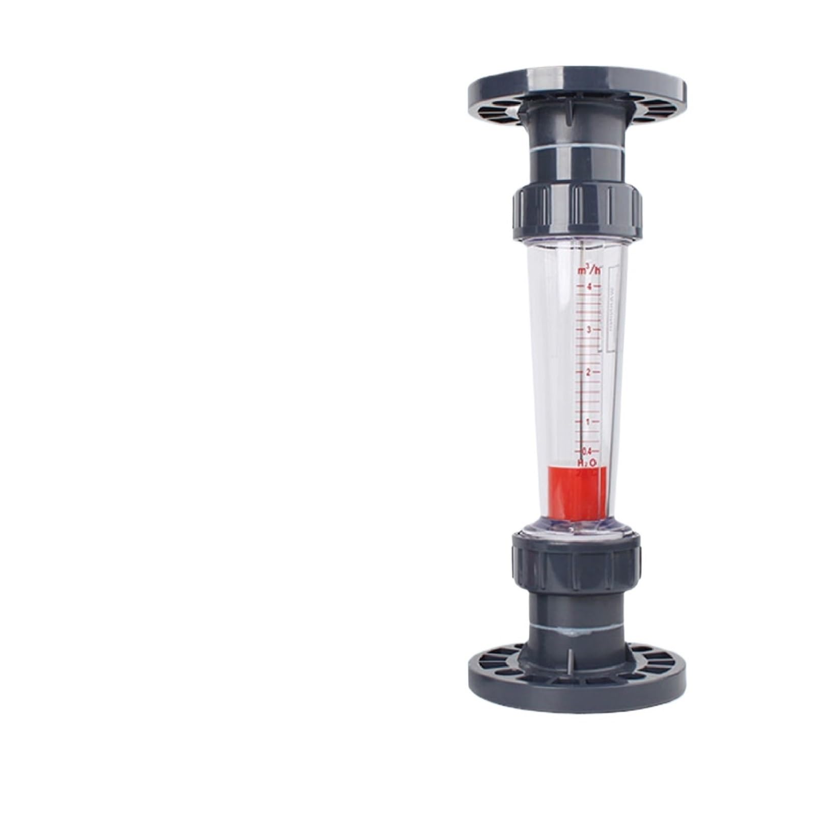 LEOTNNDQ 1PCS DN32 LZS 32 Plastic Rotameter Inline Flow Meter Variable Area Flow Indicator for Liquid Water(LZS-32 0.6-6m3-h,Gluing Socket)