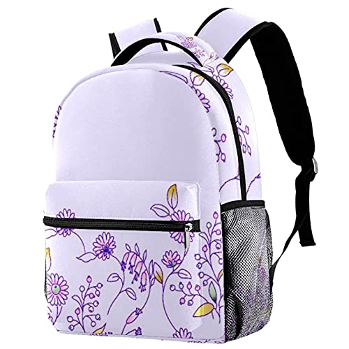 Sac à dos voyage femme haute capacité grand format multicolore avec lettre anglaise