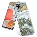 Produktbild Lavender1 Handyhülle für Samsung Galaxy A42 5G Hülle, Marmor Ultra Hybrid Hülle, Galaxy A42 5G Hülle Weich Transparent TPU Silikon Handyhülle Schutzhülle Kompatibel mit Samsung A42 5G (Marble D)
