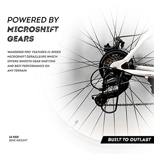 Image of Vector 91 Wanderer Pro 700C 21 Speed Hybrid Bike