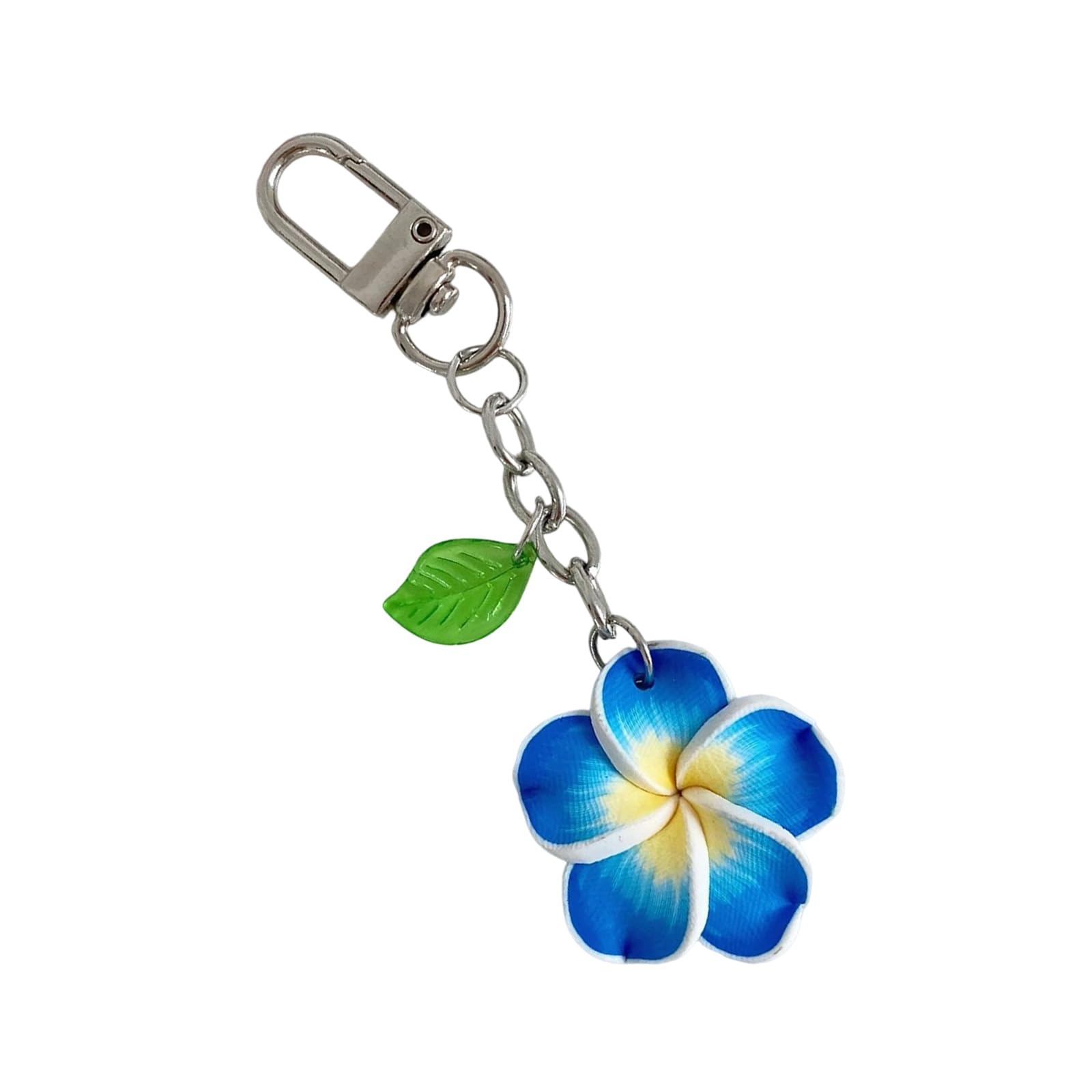 Jazuaiao Playful Cartoon Eggs Flower Keychain Summers Styles Acrylic Sturdy Decorative Accessory for Keys Backpacks Bags Lightweight Keychain Bag Charm