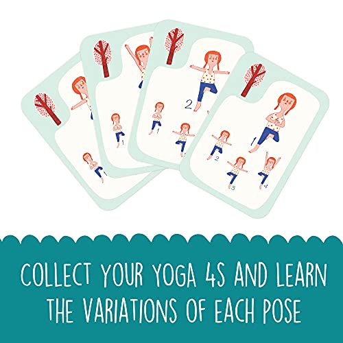 YOGi FUN Yoga 4s - Educational Yoga Card Game for Kids - Yoga Cards with Illustrations of Yoga Poses - Image 6