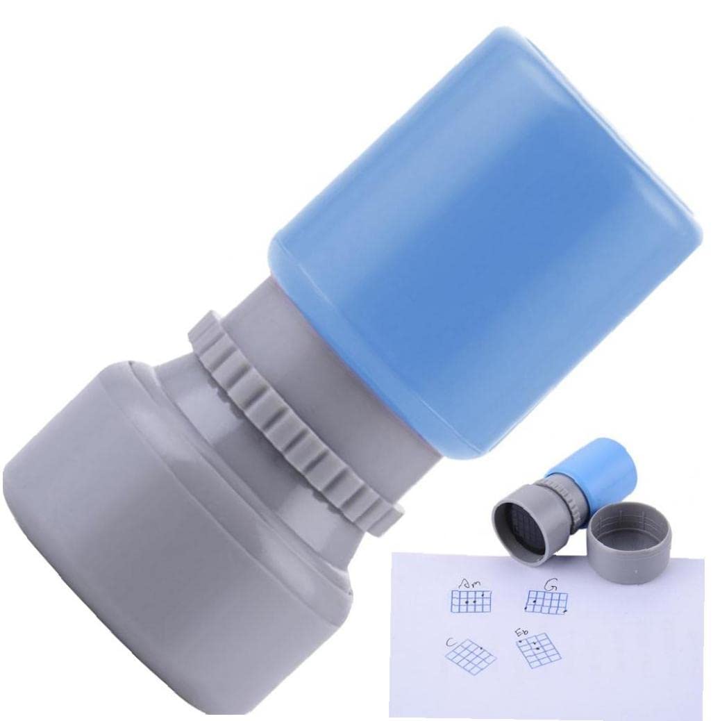 LuxyleiUkulele Mandolin Chord Stamp Chords Tablature Fingering Stamp Guitar Fretboard Diagram Stamp for Beginners Students