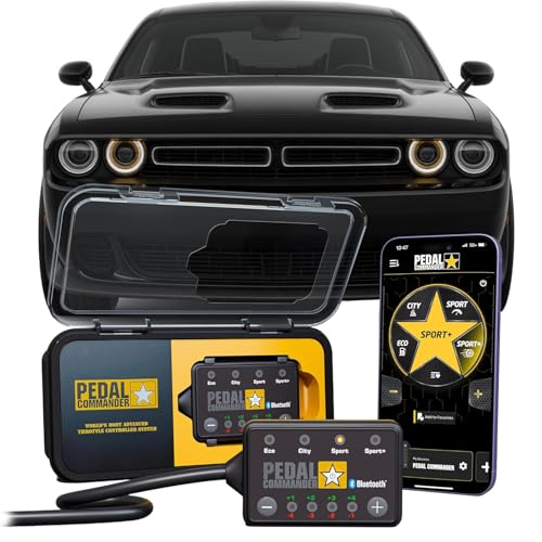 Pedal Commander for 2008–2024 Dodge Challenger: Sharper Throttle Response Without an ECU Tune