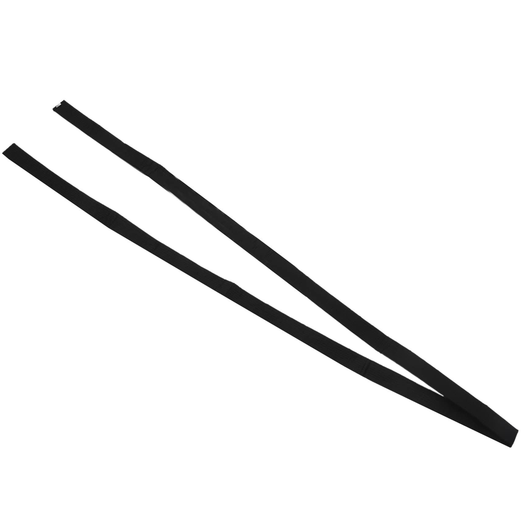 Lot de 3 ceintures souples pour arts martiaux TaeKwonDo Noir