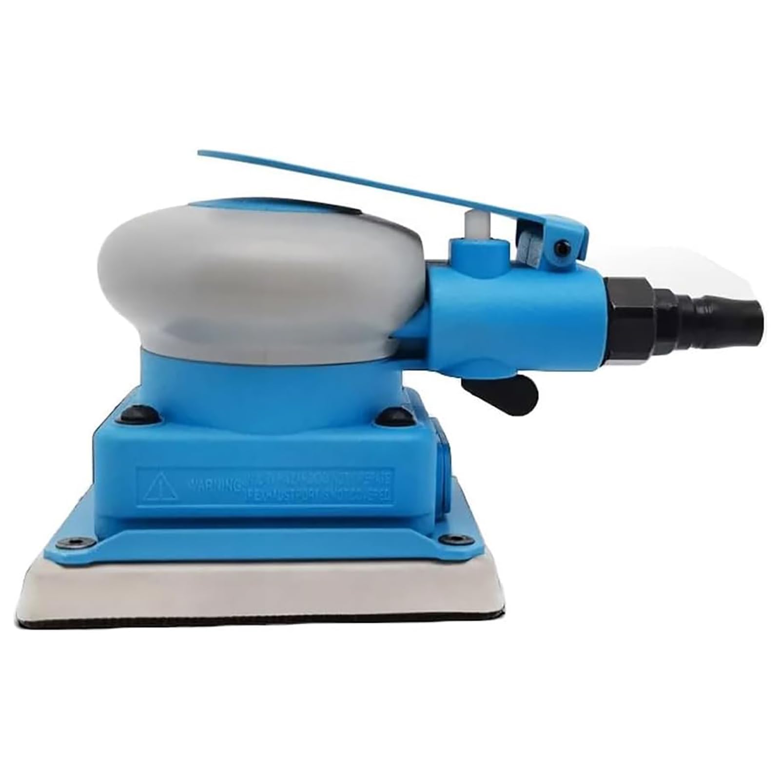 Rectangular Pneumatic Sanders, Orbit Finishing Sander, 75x100 Sandpaper Polishing Machine, 12000RPM Polishing&1/4 Inch Air Inlet&0.43L/min Air Consumption, for Grinding, Polishing
