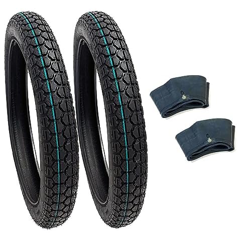 MMG Motorcycle Tires with Tubes Cover