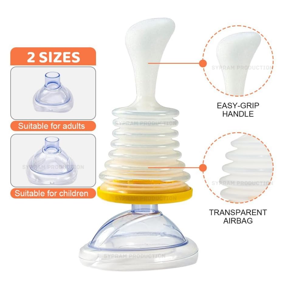 Automatic Choking Rescue Device for Kids and Adults,Rescue Device Home, Anti Choking Device for Kids and Adults, Kit for Adults and Children, Plastic,Choking Device (small Choking) - Image 4 thumbnail
