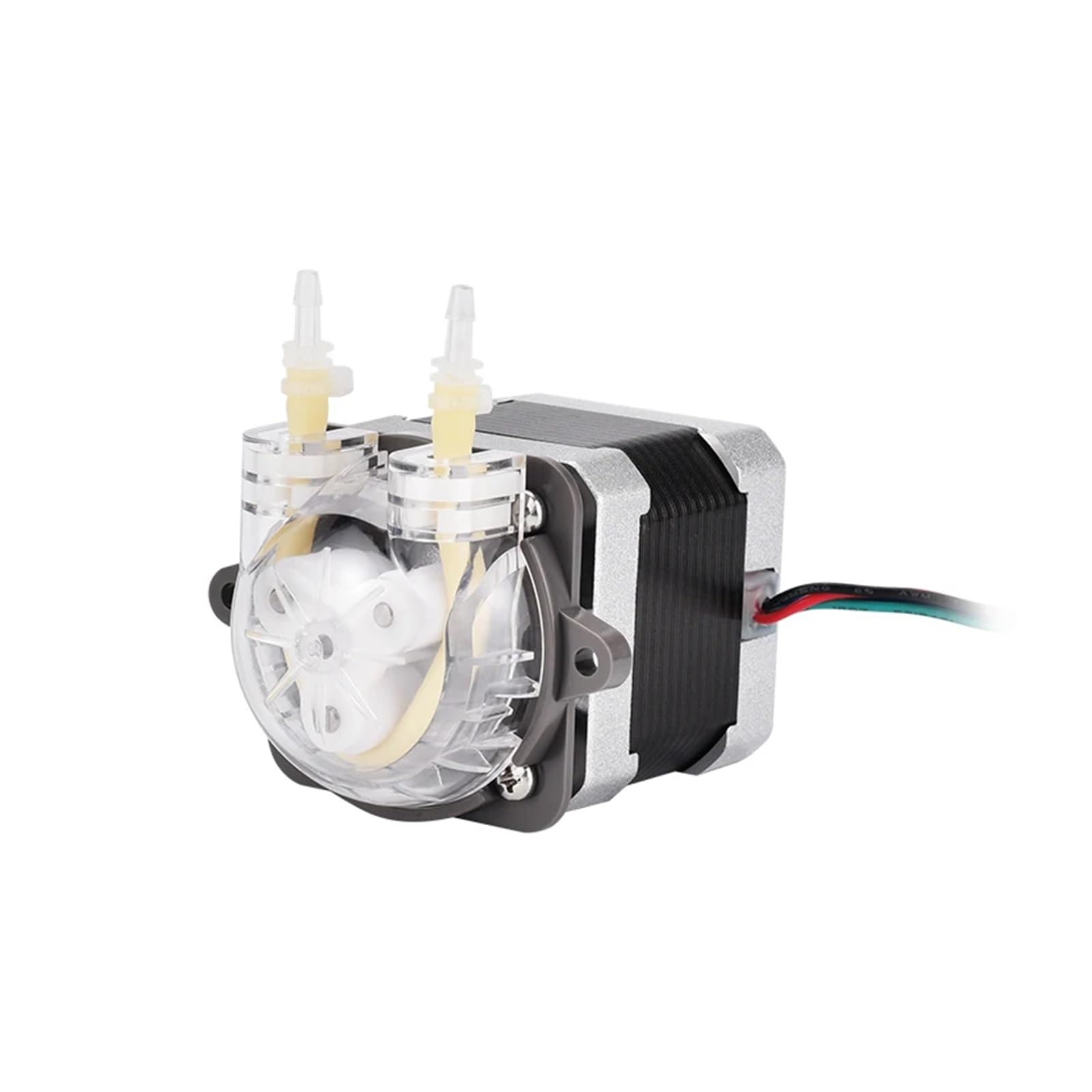 Bgaza 24V P40smdbpt2 0-70Mlpm 24V Mini Peristaltic Pump Stepper Motor Liquid Pump Bpt Tube(24V P40smdbpt2)