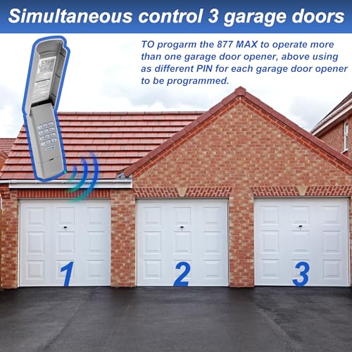 Termooan 873MAX Universal Wireless Garage Door Keypad thumb #4