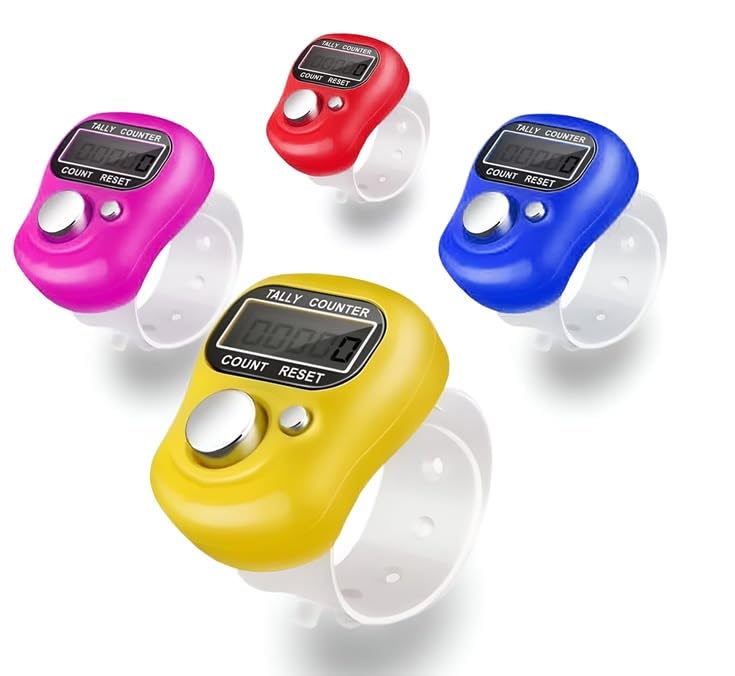Digital Finger Tally Counter Ring with LCD Display | 5 Digit Click Counter with Reset Button | Handheld Counter for Sport,Inventory,Jap,personal use,Classroom and Counting-image-24