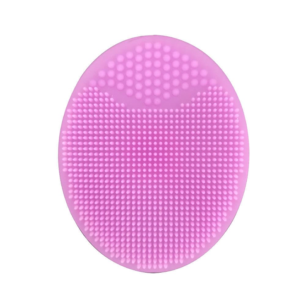 KIRA Face Scrubber,Soft Silicone Scrubbies Facial Cleansing Pad Face Exfoliator Face Scrub Face Brush Silicone Scrubby for Massage Pore Cleansing Blackhead Removing Exfoliating,for All Skin (multicolour)-image-3