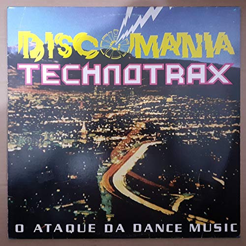 Lp Disco Mania Techno Trax - 1992
