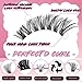 Gmagictobo Lash Extension Kit Lash Clusters Kit 640Pcs Volume Eyelash Clusters C Curl Lashes Clusters DIY Cluster Eyelash Extensions With Lash Bond and Seal Lash Tweezers