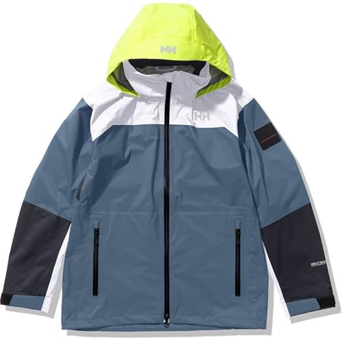 [ヘリーハンセン] ジャケット ブリスクライトジャケット メンズ 防水透湿 ストレッチ HH12281 【FW22】 ウィンターオーシャン/ホワイト L