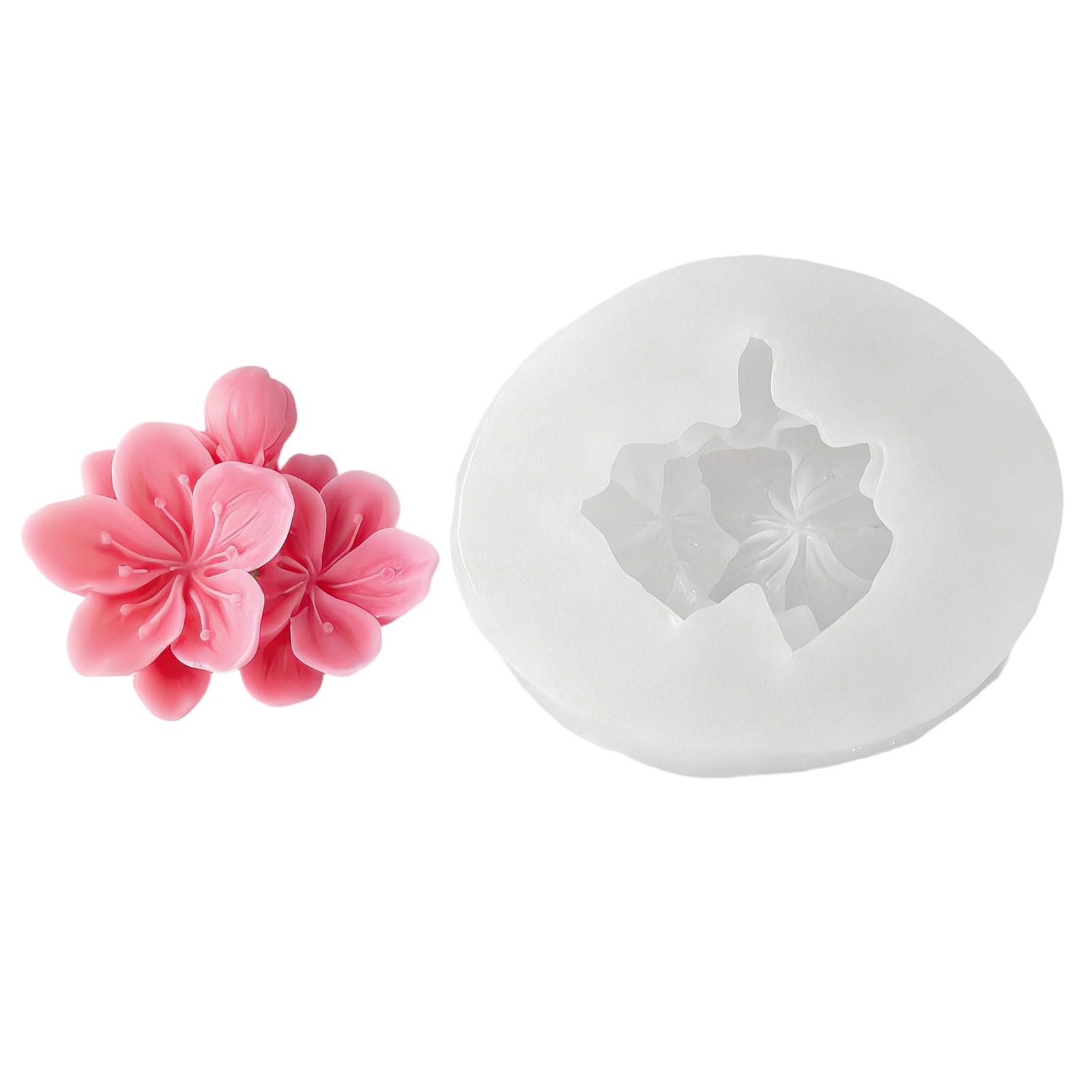 Kalttoy Silicone for Crystals Drip Flower Decorations Crafting Home Art Projects with Detailed Designs Soap