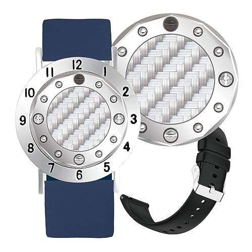 E TRUEE Marcador de bola de golfe com pulseira de marcador de bola de fibra de carbono, acessórios d