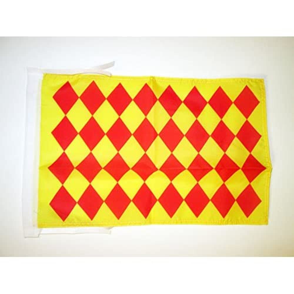 Iran Old Persia Flag 18'' x 12'' cords - Persian SMALL flags 30 x 45cm - Banner 18x12 in - AZ FLAG — view 867