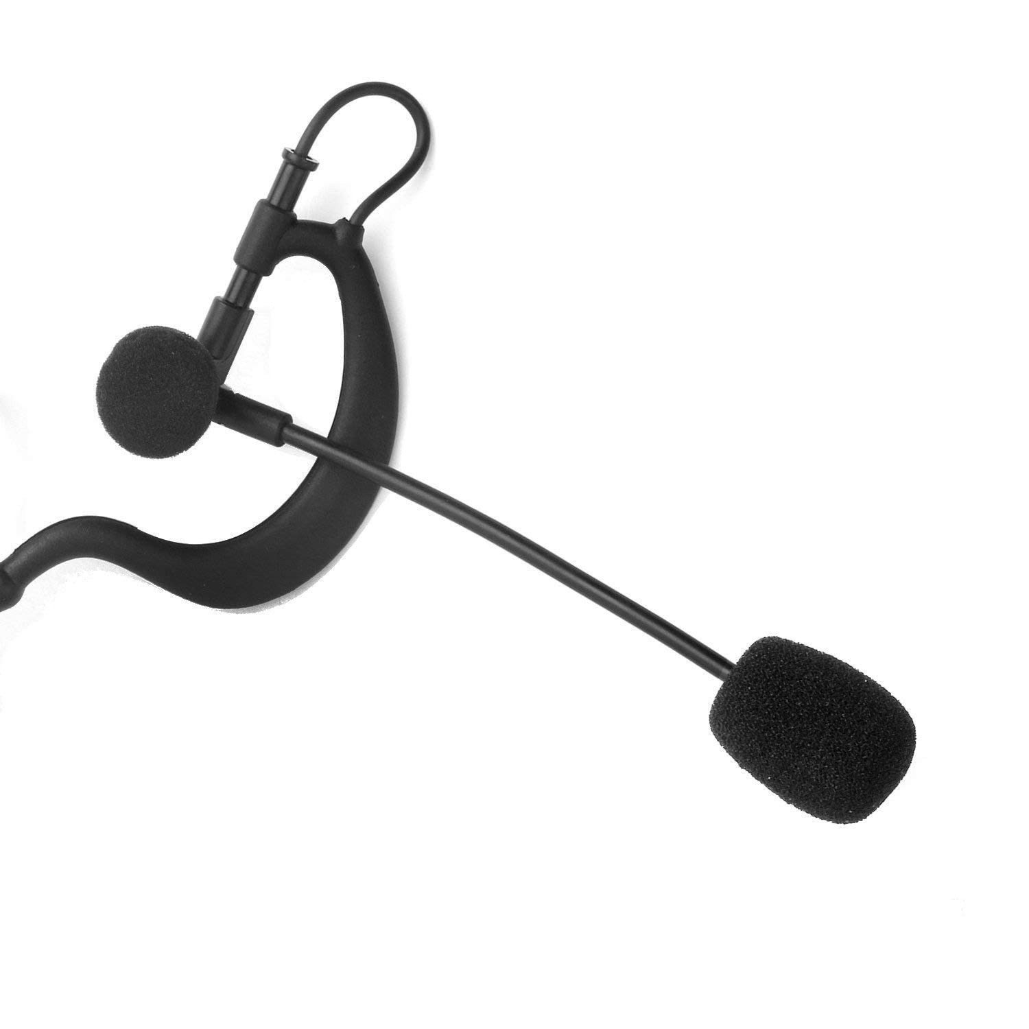 QSPORTPEAK Auricolari Professionali da Arbitro, Auricolari in-Ear Jack da 3,5 mm per Arbitro di Calcio per interfono per V6 / V4 / FBIM (4 Pezzi)