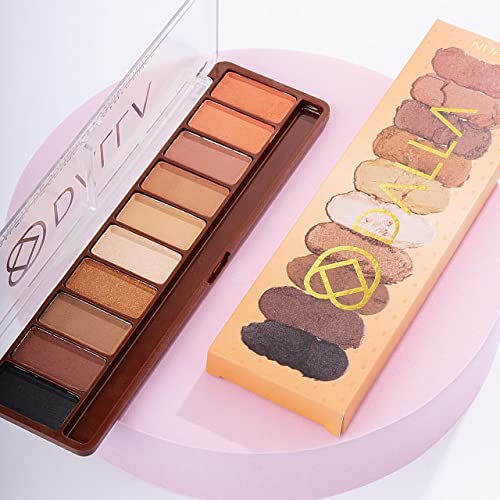 Paleta de sombras vegana nude
