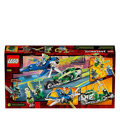 71709 Ninjago I bolidi di velocità di Jay e Lloyd - Lego - Immagine 8