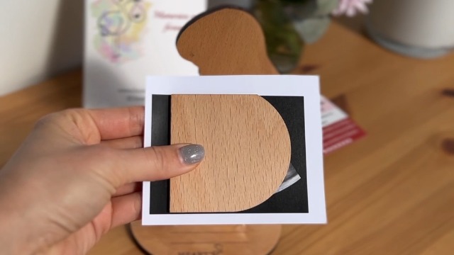 Cadre Photo échographie Grossesse - Bois Naturel - Design Père Et Mère - Cadeau Parfait Future Maman - Mémoire Grossesse
