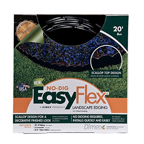 Dimex 3210-20-3 Easyflex No-dig Landscape Edging, 20' L
