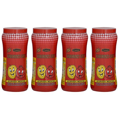 Image of CHAMRIA KARORPATI GOLI (ANARDANA GOLI) 200GMS (4 PACKS OF CHURAN /PACHAK /ANAR GOLI)