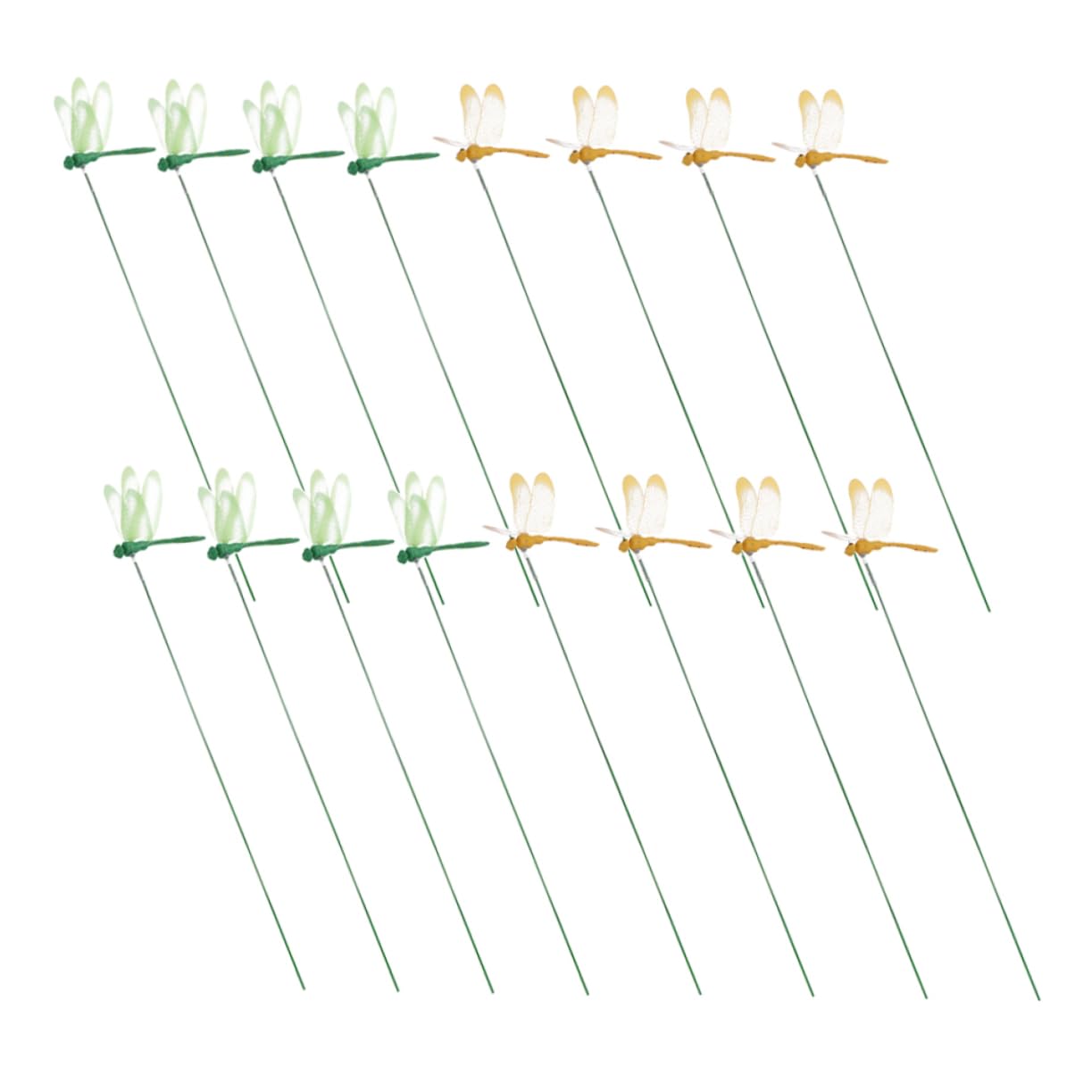Yardwe 96stücke Dekorative Libellen Gartenstecker Realistische Gartenornamente Für Innen Und Außenbereich Bunte Deko Für Terrasse Und Blumenbeete Langlebige Materialien