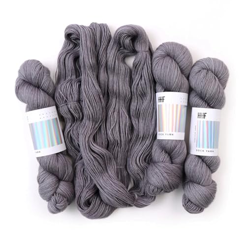 Hedgehog Fibres Skinny Singles Merino Yarn, Cinder