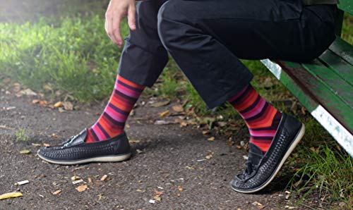 Image of Mysocks Men and Women Crew Socks Extra Fine Combed Cotton Seamless Toe