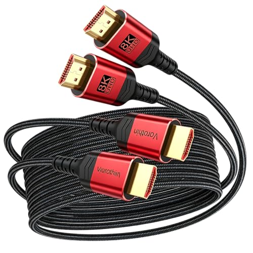 Cable HDMI 8K 60Hz de 2 unidades para eliminar el parpadeo en pantallas LG OLED y PS5