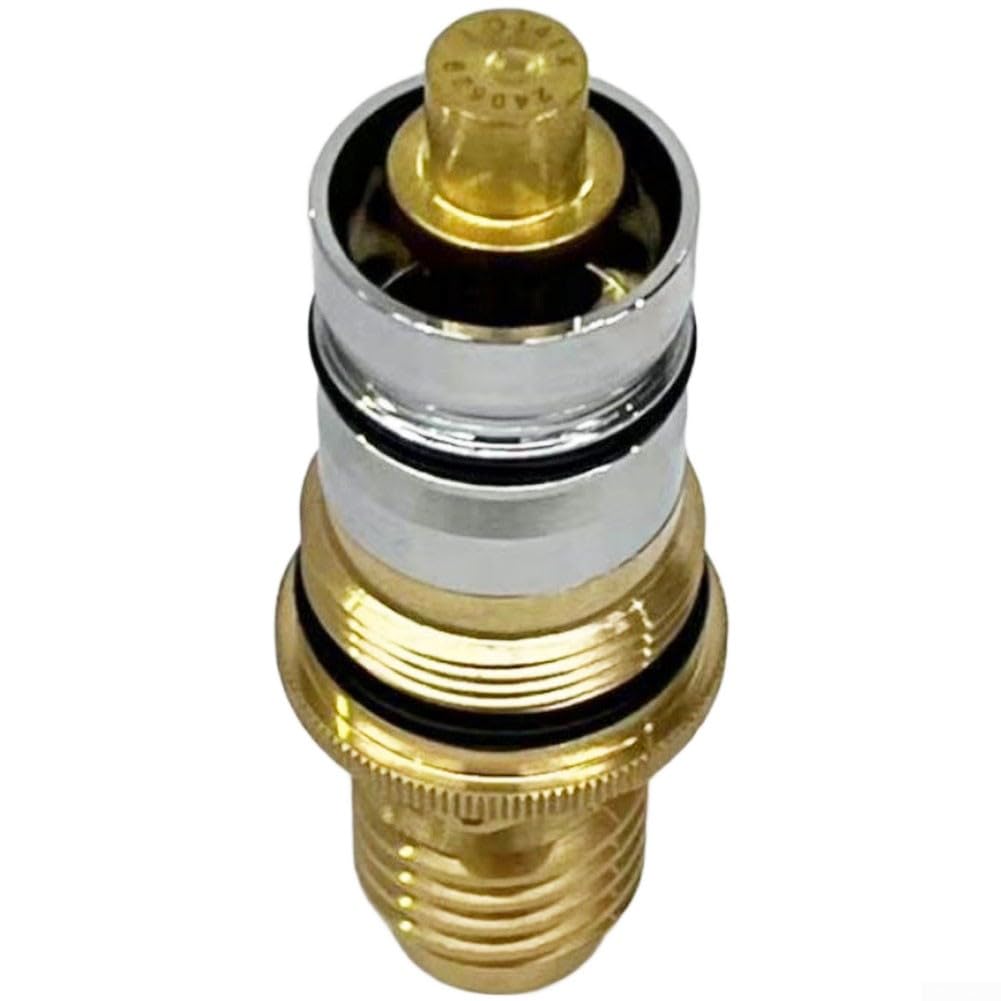 Ricambio per GROHE, termostato cartuccia compatta 1/2 pollici in ottone e acciaio inox, per miscelatore termostatico Grohtherm 1000/3000 e Automatic 2000, 47439000