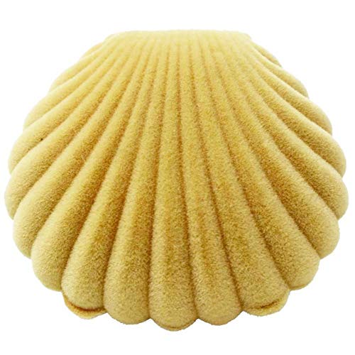 Cxssxling Schmuckkästchen Shell Flanell Schmuckschatulle Mini Ringschachtel Schmuckbox Tragbar Schmuckkoffer Delicate Jewelry Storage Box Vorschlag Ring Geschenkbox für Ringe Ohrringe Halskette Cover
