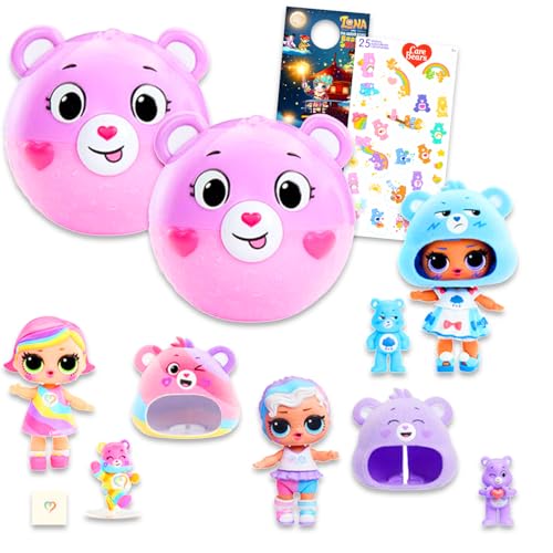 LOL Surprise Loves Care Bears Mini Figure Set miniatura 1