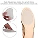 Dr. Shoesert Non-Slip Shoes Pads Adhesive Shoe Sole Protectors, High Heels Anti-Slip Shoe Grips (White)