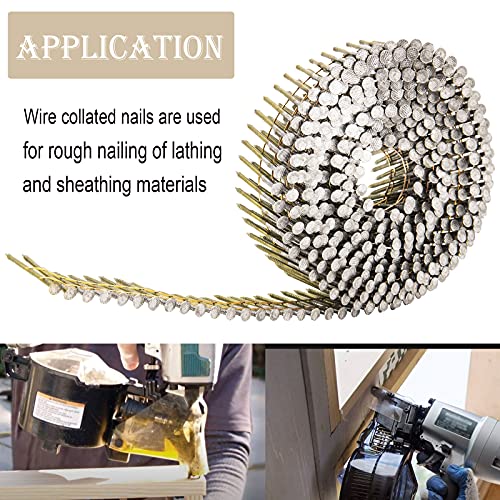 Bootop Pin 112092-15D Siding Nails 1-1/2-Inch X .092-Inch 15-Degree Collated Wire Coil thumb #4