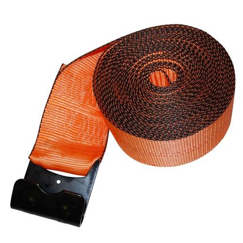 Lodi Metals 4" Custom Winch Strap w/Flat Hook and Edge Protection