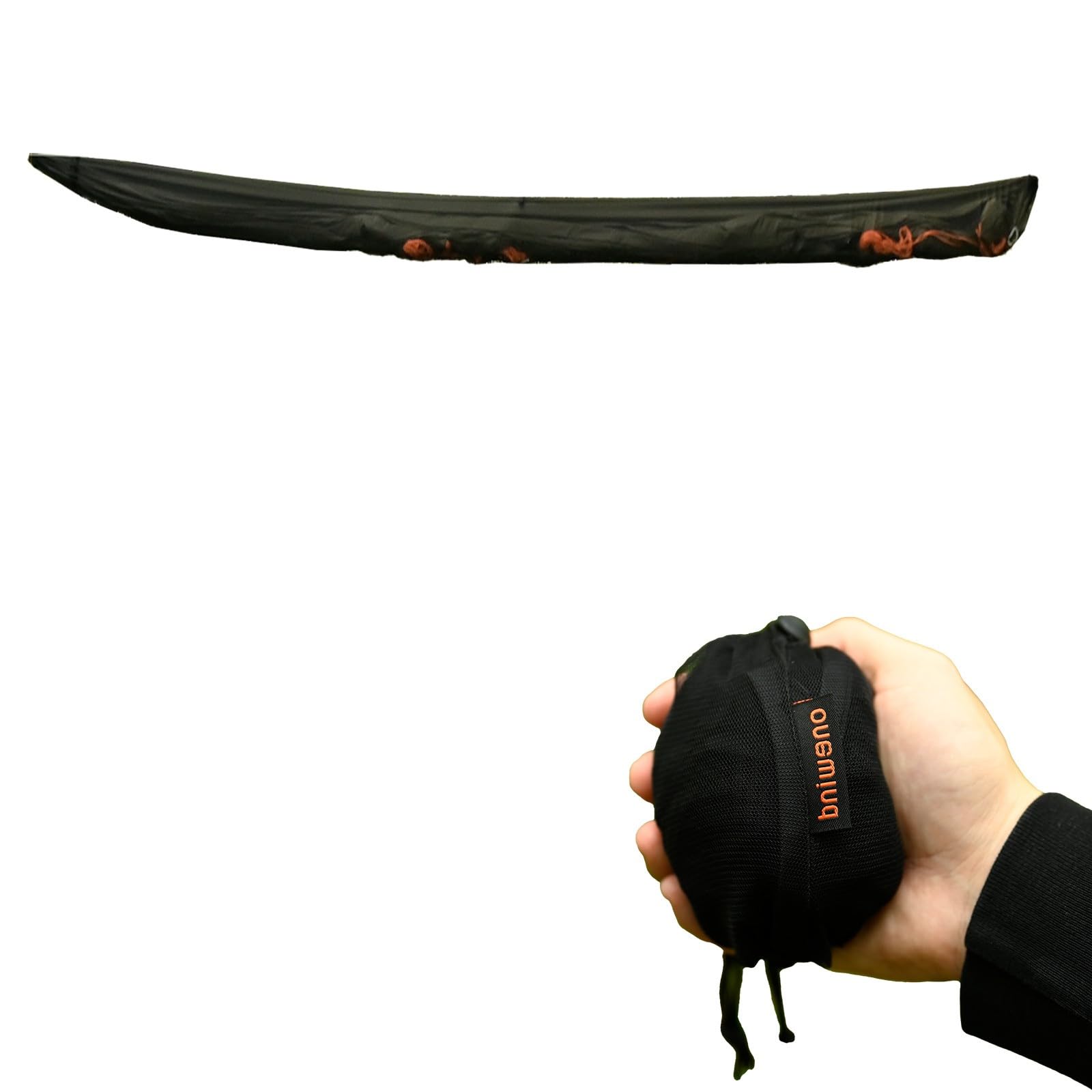 Onewind Premium Hammock Tarp Sleeve 12ft Camping Tent Rain Fly Snakeskin for Tarp Easy Storage and Display, Hiking and Backpacking, Lightweight and