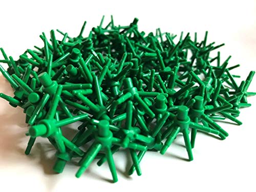 Preisvergleich Produktbild LEGO ® 100 grüne Pflanzen / Blumen / Sterne grün 6er