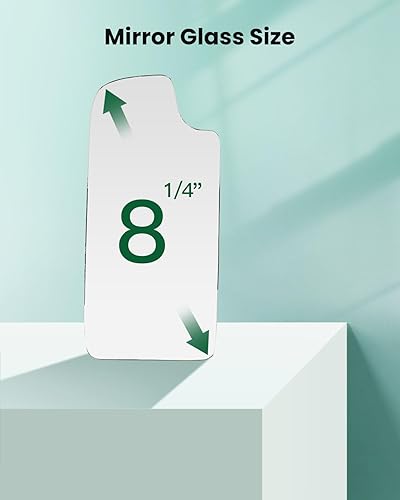 Miniatura 2 de SCITOO Espejo lateral de repuesto para Chevy Silverado 1999-2018 para GMC Sierra 1988-1998 para Chevy/para GMC C1500/K1500, espejo lateral inferior