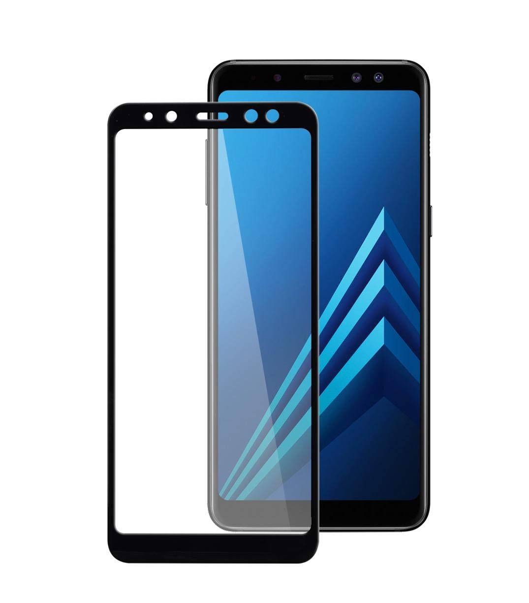 AKD Samsung Galaxy A8 (2018) Full 3D Tempered Glass Screen Protector - Black