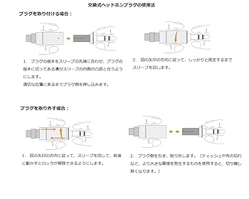 Amazon.co.jp: FiiO LC-RC 2.5mm/3.5mm/4.4mmプラグ交換式のMMCX