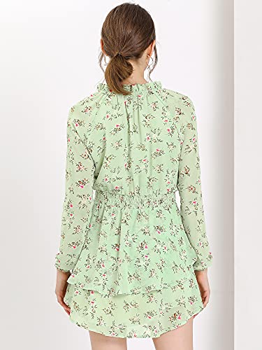 Robe en mousseline de soie avec taille smockée confortable - 5